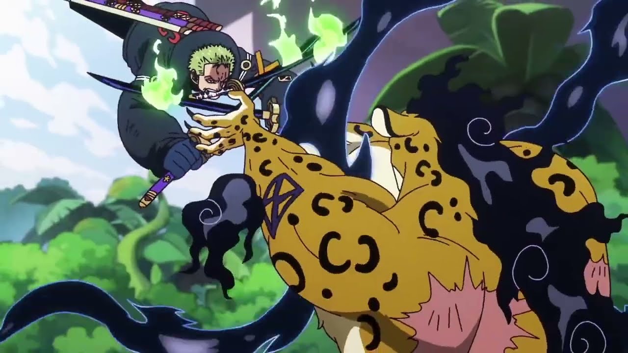 Zoro vs Lucci SFX Redesign (One Piece Ep 1127)