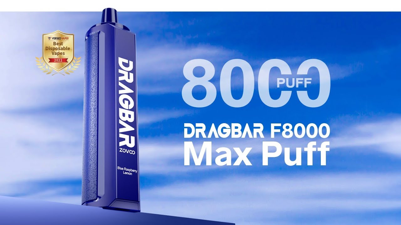 ZOVOO DragBar F8000 Rechargeable Disposable | Best Vape News