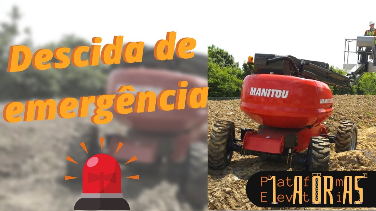 Manitou - Como usar a descida de emergência?