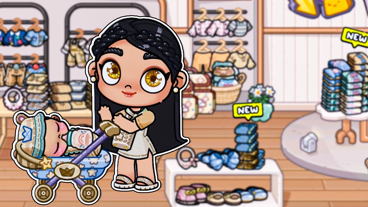 NOUVEAU MAGASIN AESTHETIC POUR B&Eacute;B&Eacute;S SEULEMENT DANS AVATAR WORLD ! MISS QUEEN 👑