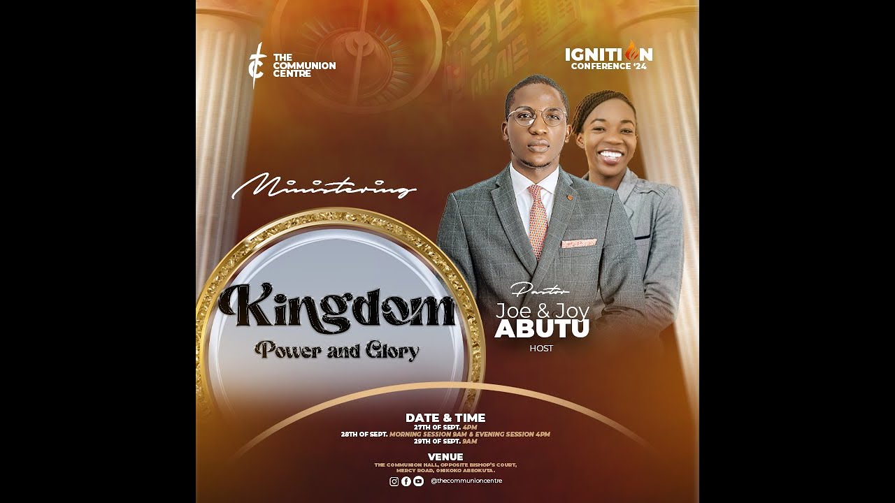 IGNITION CONFERENCE DAY 2 MORNING SESSION || PST JOE ABUTU