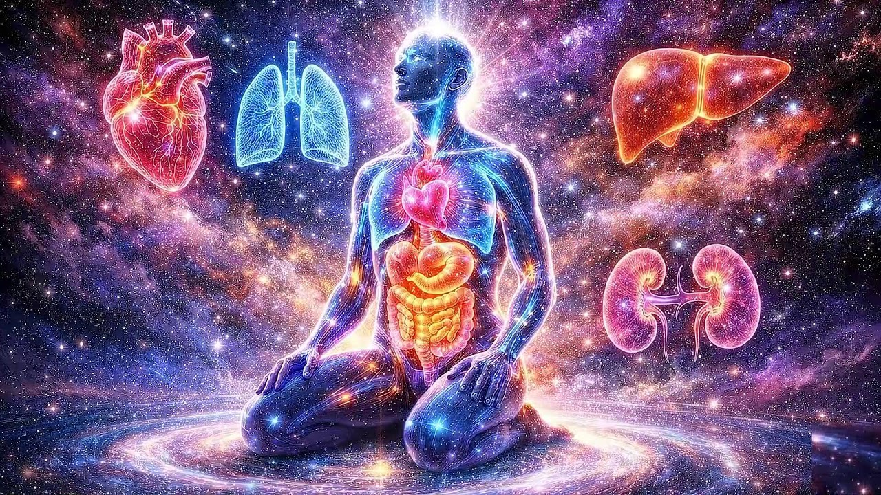 432Hz Quantum Sound Field | Sleep Meditation & DNA Resonance Healing Music