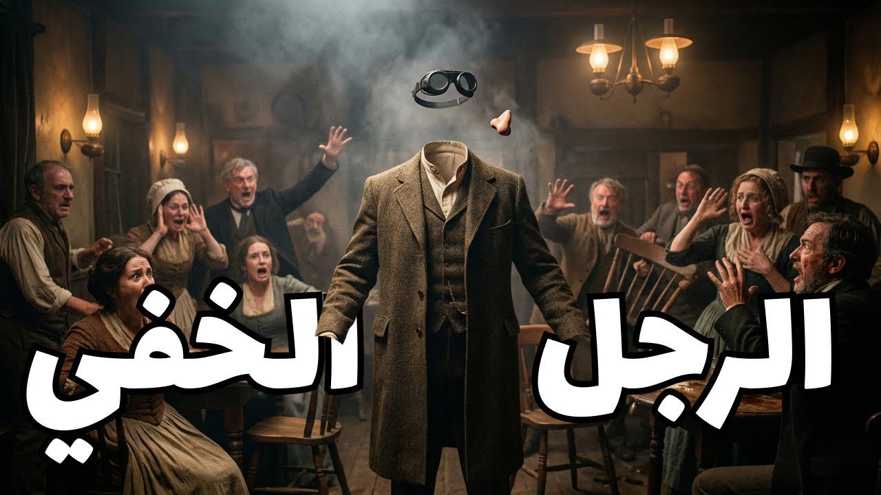 ماذا تفعل لو تأكدت أن لا أحد يراك؟ 😱 | رواية الرجل الخفي (القصة كاملة)