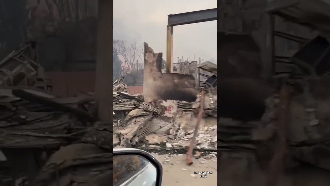 'All that's left' after deadly LA wildfires