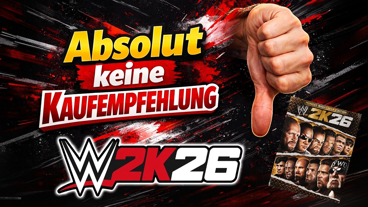 Darum ist WWE 2k26 für mich gescheitert und keine Kaufempfehlung!