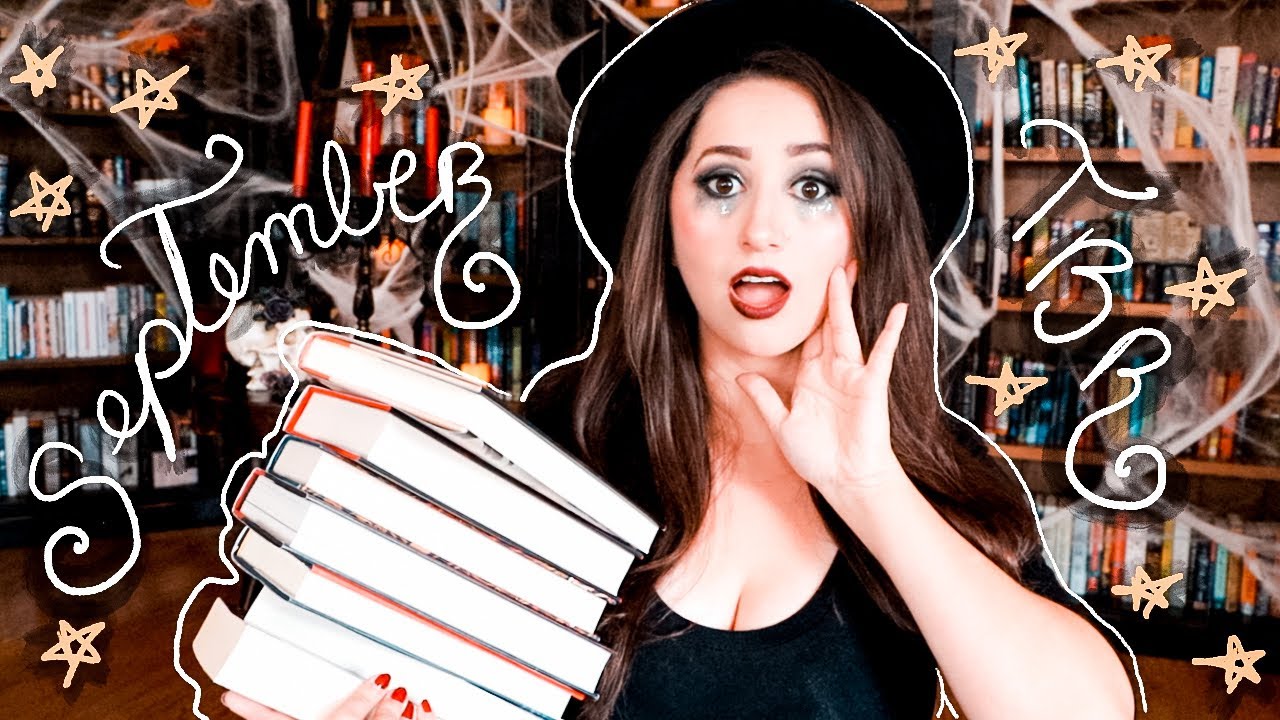My September TBR! | Readathons, Cozy Books and Spooky Vibes!