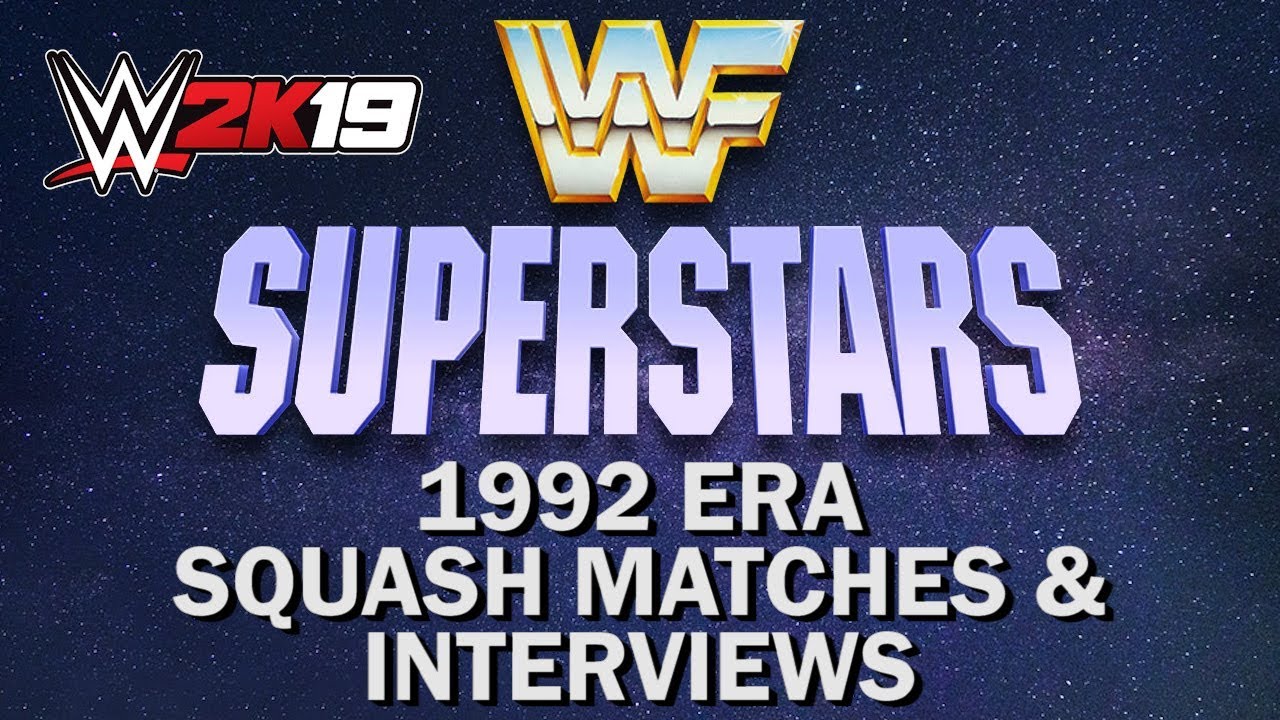 WWE 2K19 - WWF Superstars 1992 Jobber Matches & Interviews