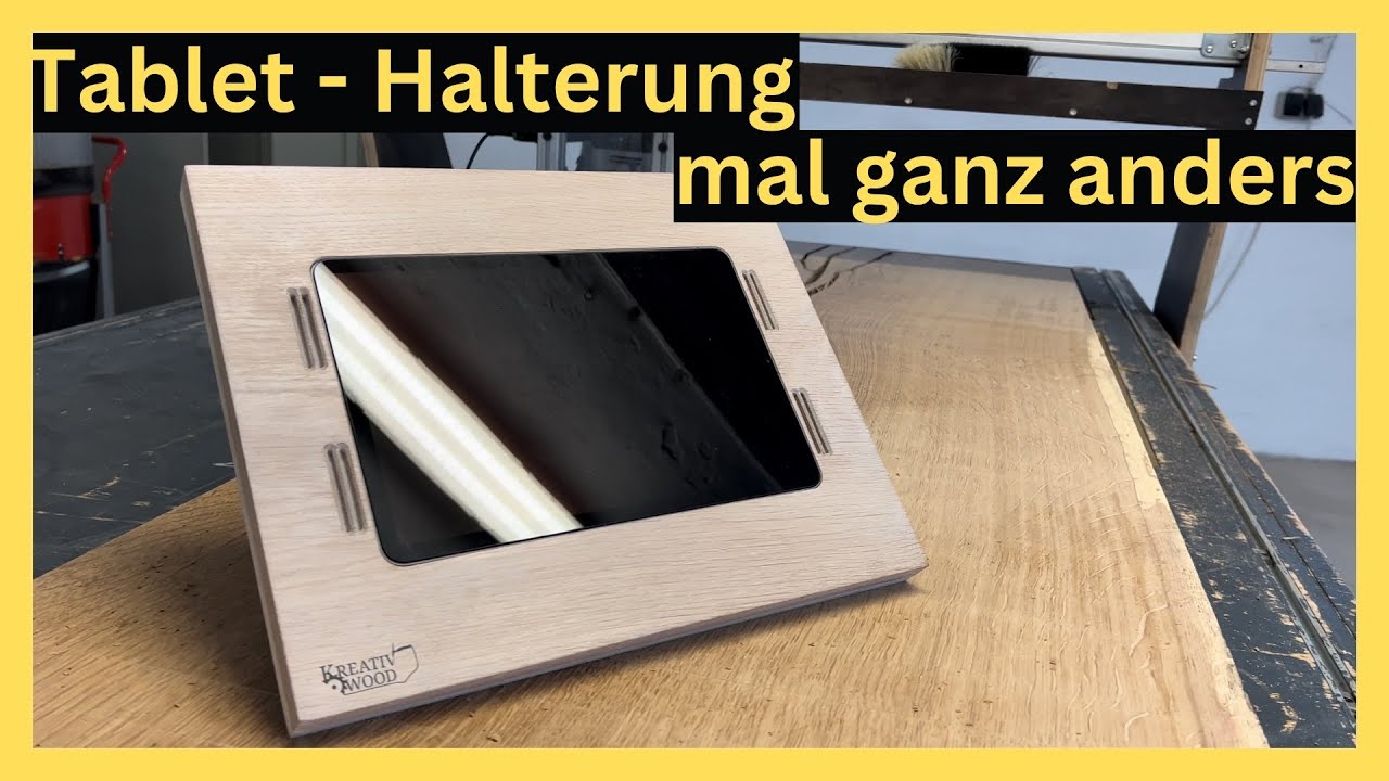 Tablet Wandhalterung Design. by Kreativ Wood