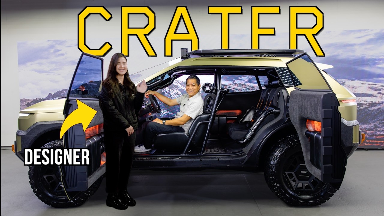 Эксклюзивный обзор концепта Hyundai Crater | Интервью с дизайнером, создавшим самый смелый внедор...