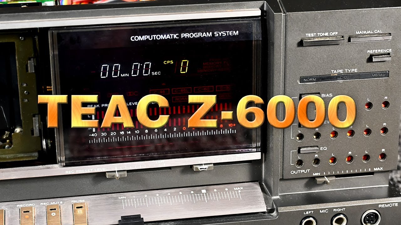Распаковка и оценка Teac Z-6000