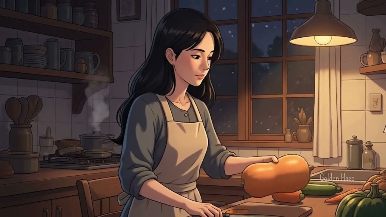 Autumn in a Quiet Town — Golden Leaves & Old Memories | Golden Haze 