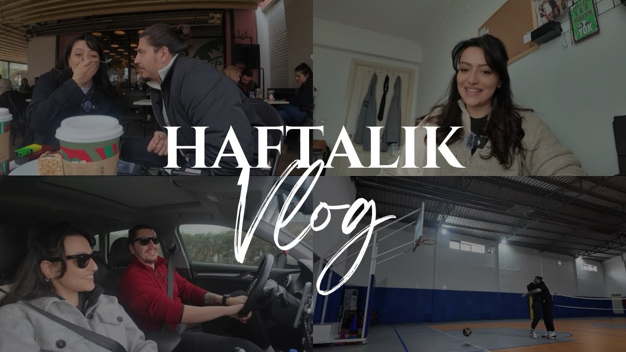 Haftalık Vlog🌿 | Kahve Sohbeti, Youtube İçerik Üretimi, Hazırlanma, Metro AVM Alışverişi, Basketbol