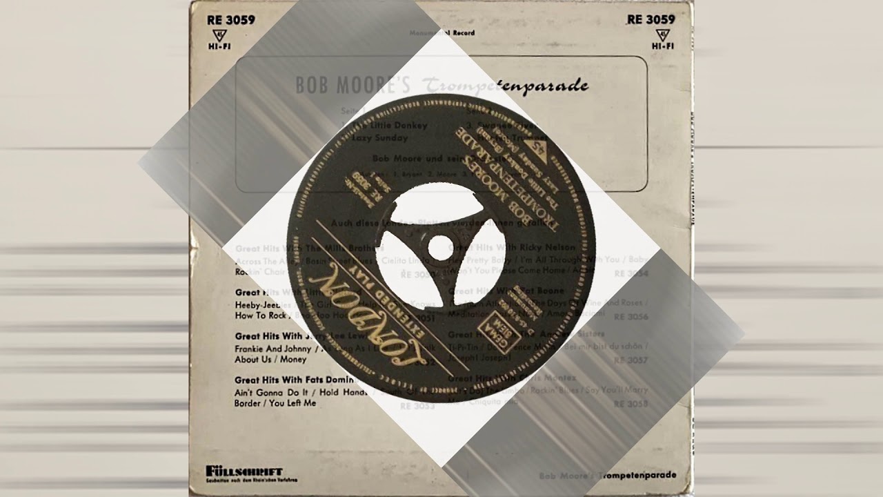 Bob Moore - Swanee River - London RE 3059 - 1960