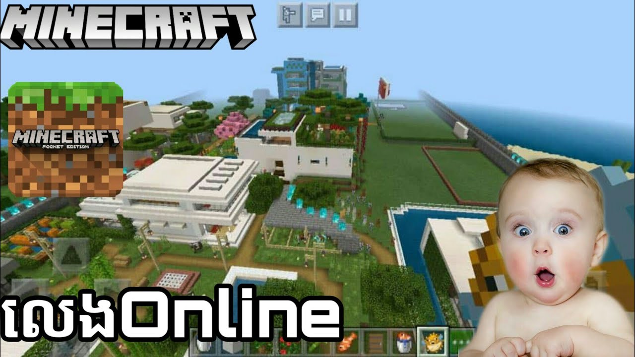 លេង Minecraft Online😅 || Play Minecraft Online khmer
