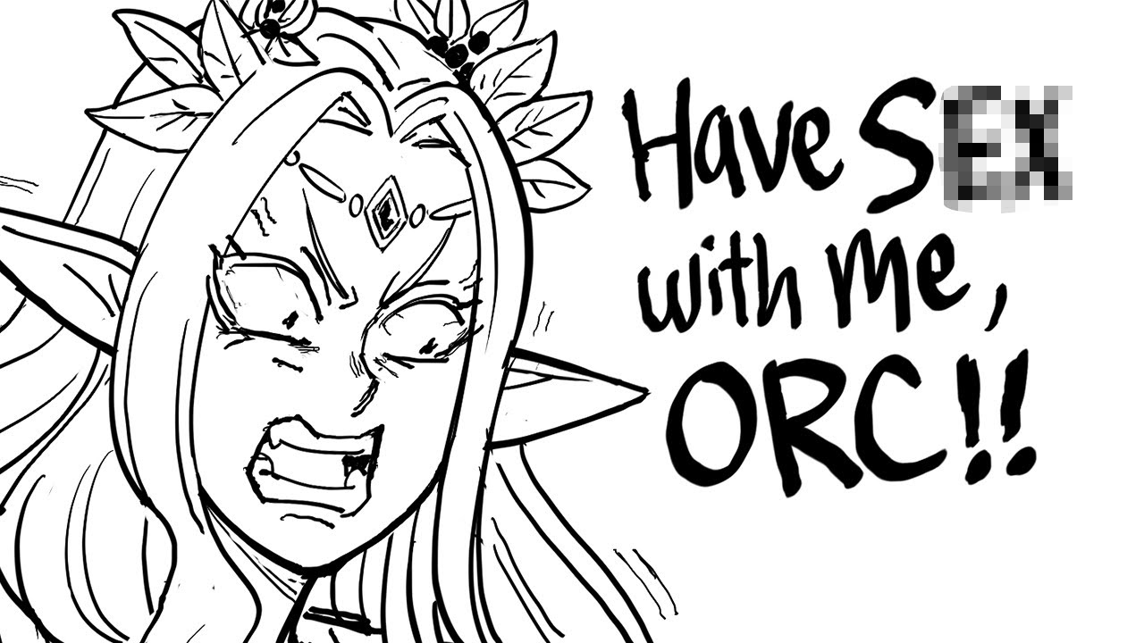 An Elf... makes a FRIEND!? | comic by baalbuddy