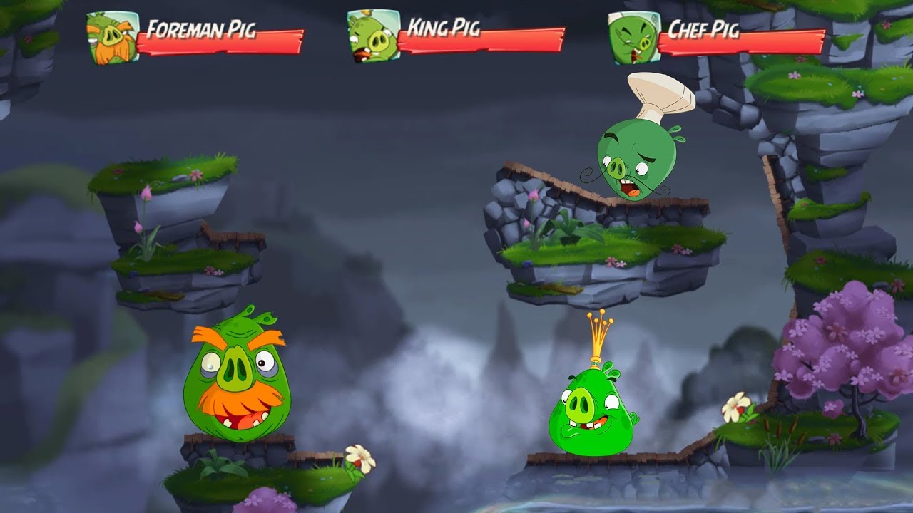Angry Birds 2 King Pig Panic! (DAILY CHALLENGE) &ndash; 3 LEVELS Gameplay Walkthrough Part 218