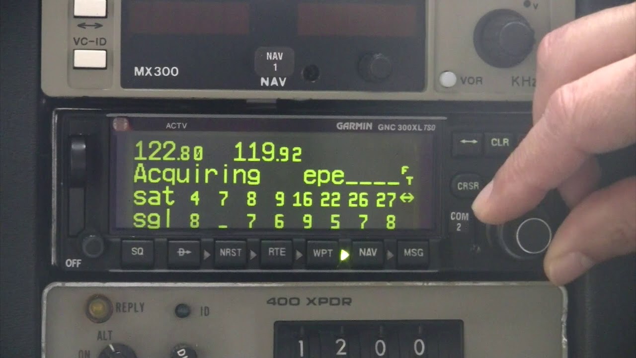 MODULE-15 Part 1:Garmin GNC 300XL GPS Overview and Communications ( Also 150XL, 155XL, 250XL )