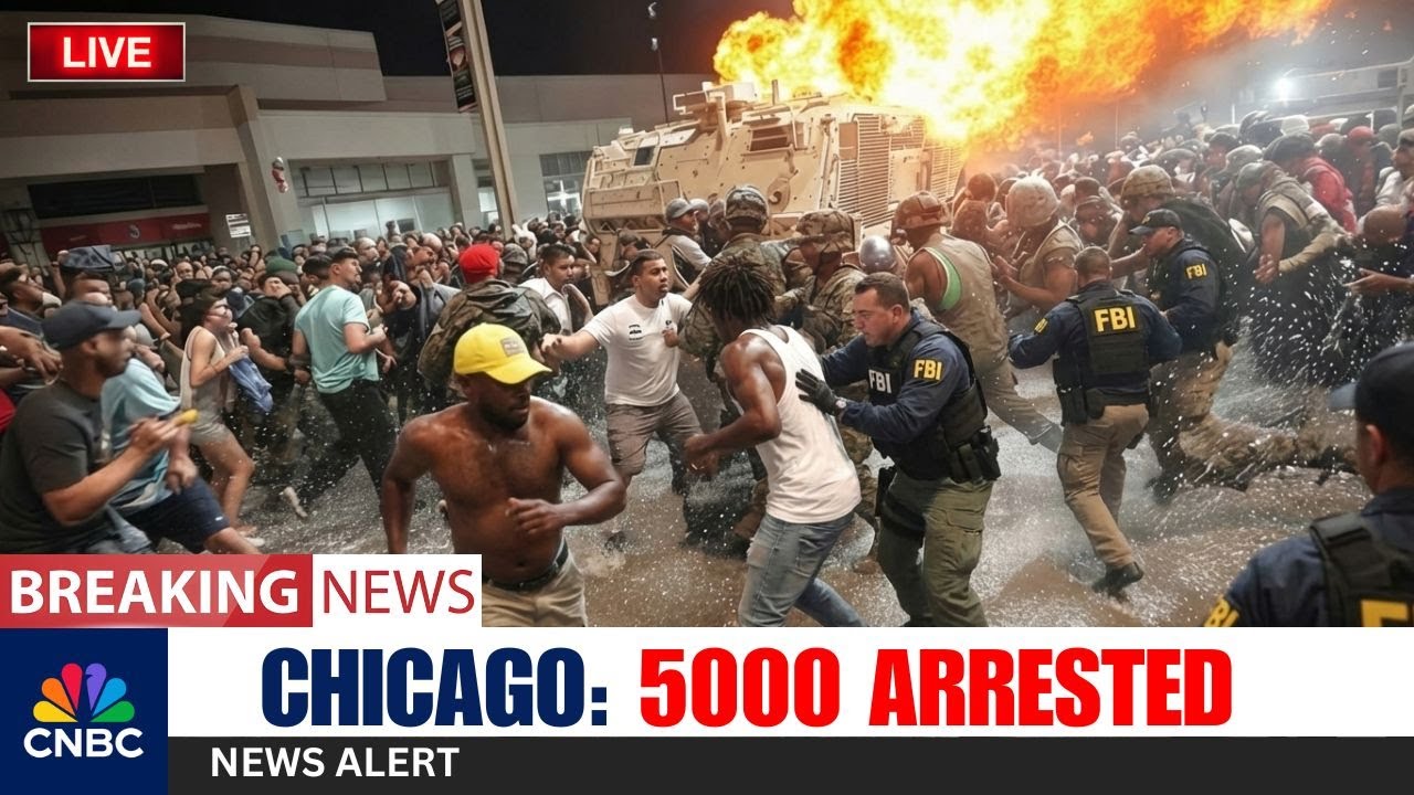 ICE & FBI STORM Chicago — 5,000 Sinaloa & 8818 Pounds of Fentanyl –CJNG Cartel Arrested