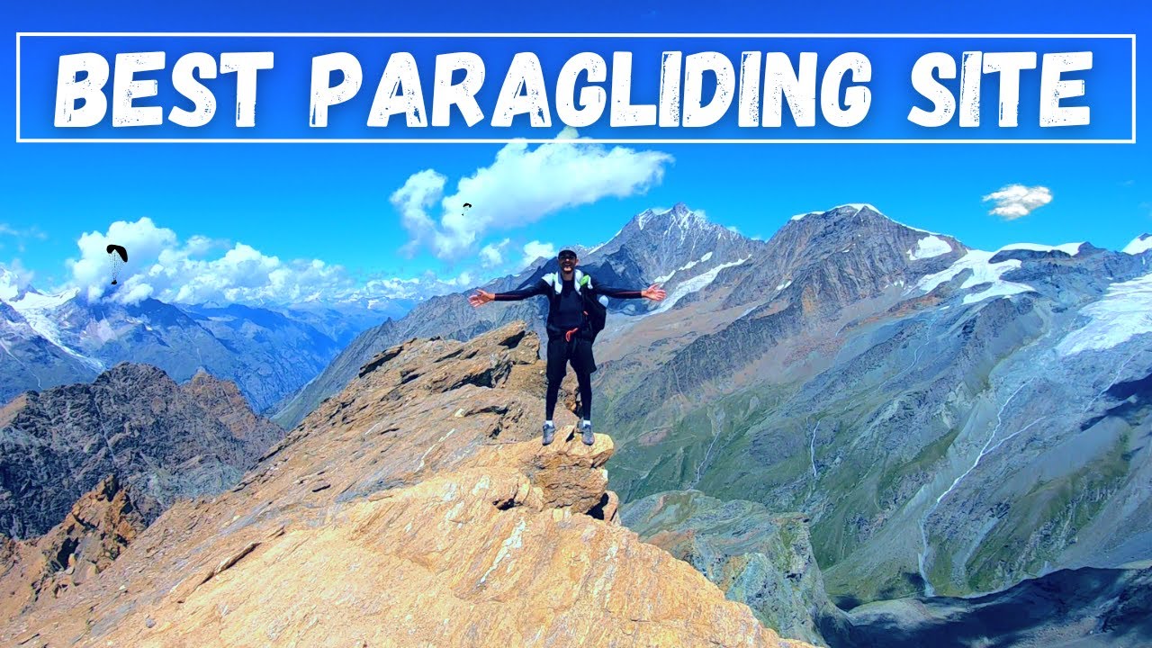 Most Fascinating Paragliding Site In The World - Zermatt, Switzerland