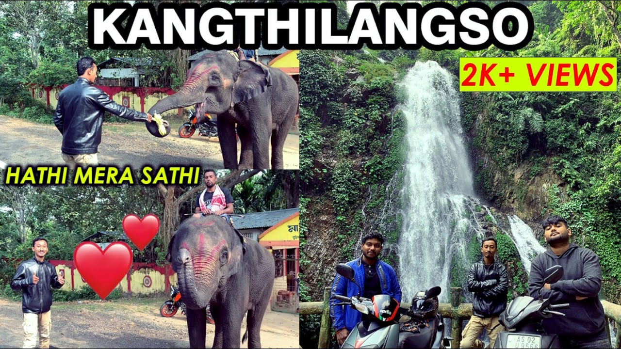 KANGTHILANGSO WATERFALL | Picnic spot eco-tourism | Northeast India