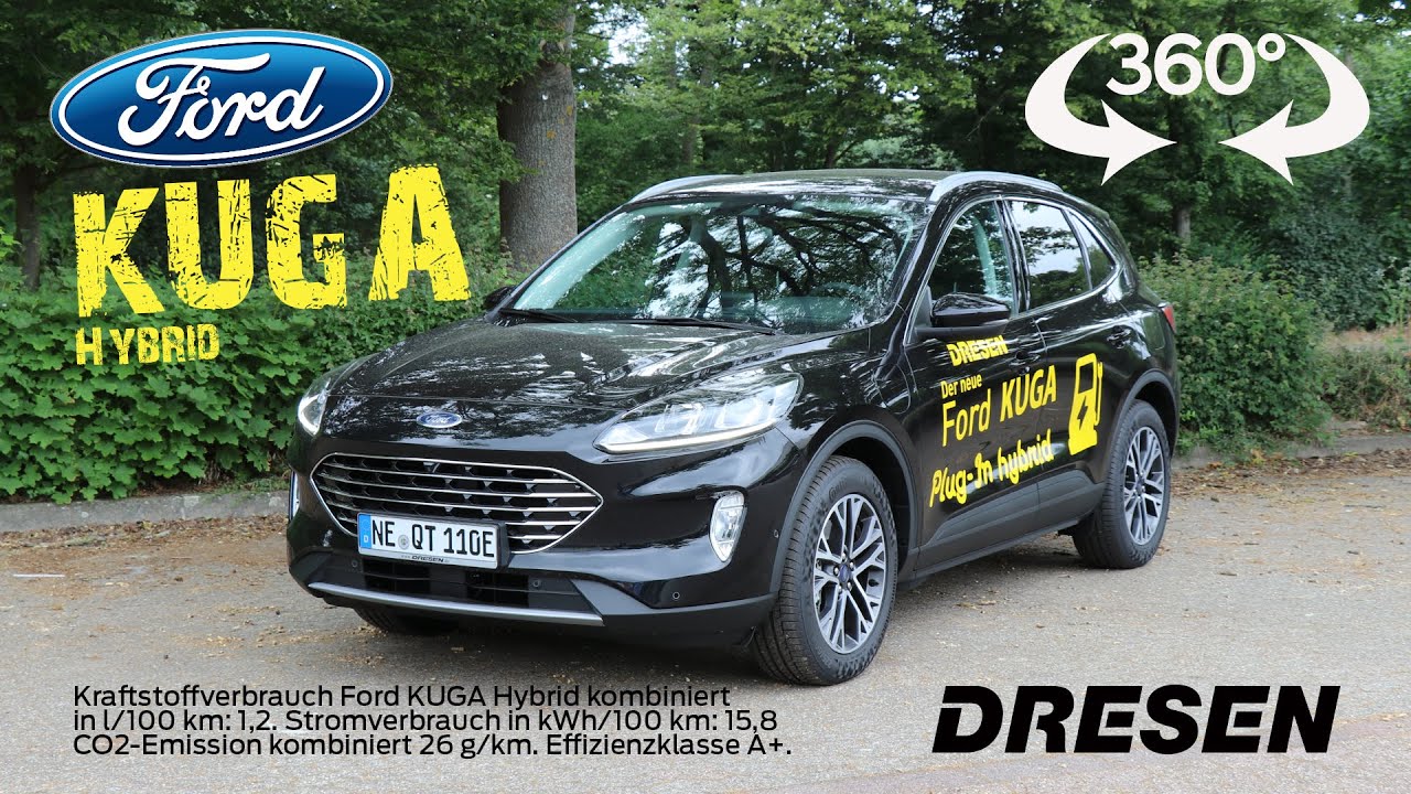 DRESEN virtuelle Probefahrt mit FORD Kuga HYBRID im 360° Grad VR Look