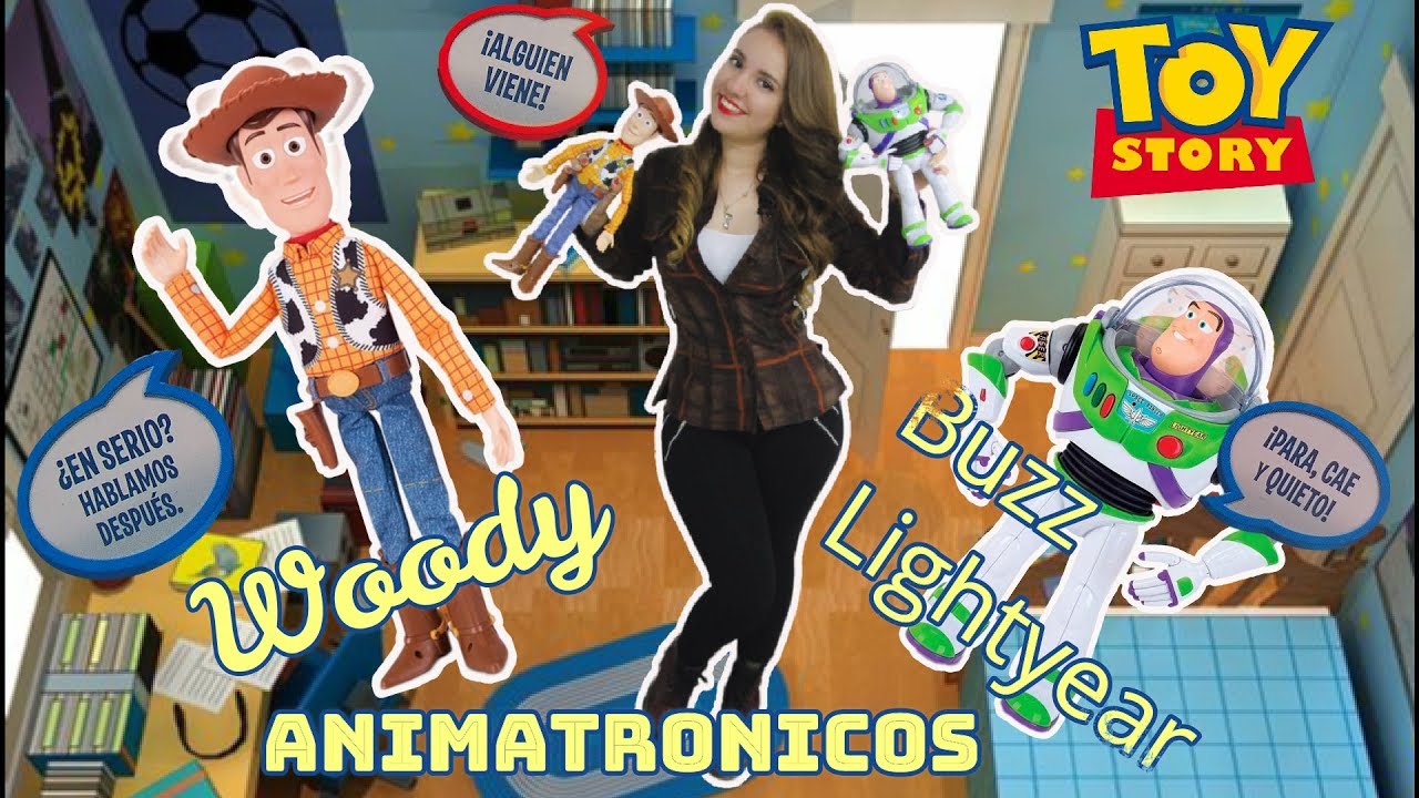 Unboxing y Review | Woody Y Buzz Lightyear Animatronicos