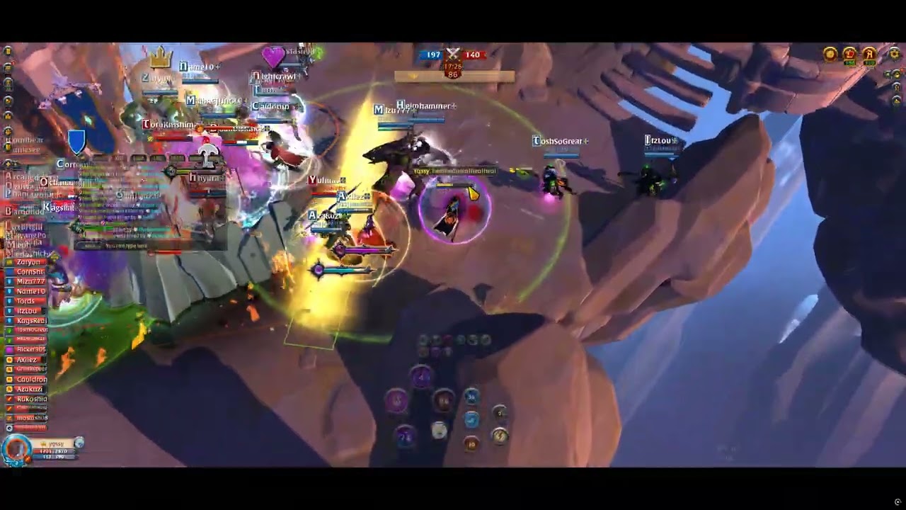 MANIFEST I  20 v 20  I Astral Staff  PoV I Albion Online I Arena