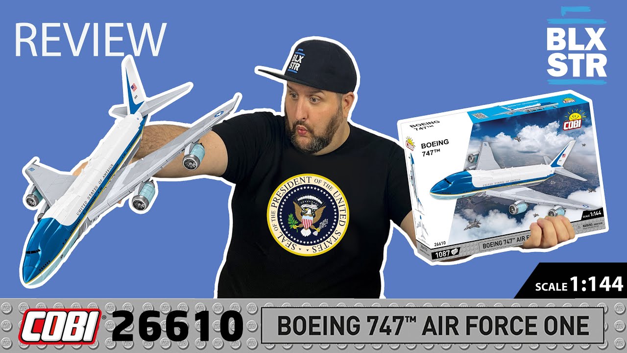 Boeing Qualität? Boeing 747 Air Force One 💥 COBI-26610 ▶️ REVIEW & HISTORY 💬 📽️ 4K
