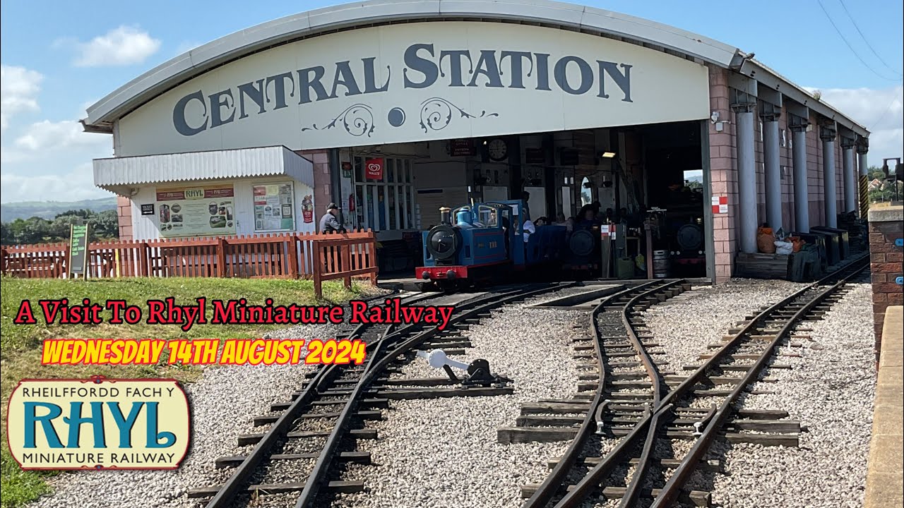 A Visit To Rhyl Miniature Railway: Wednesday 14th August 2024