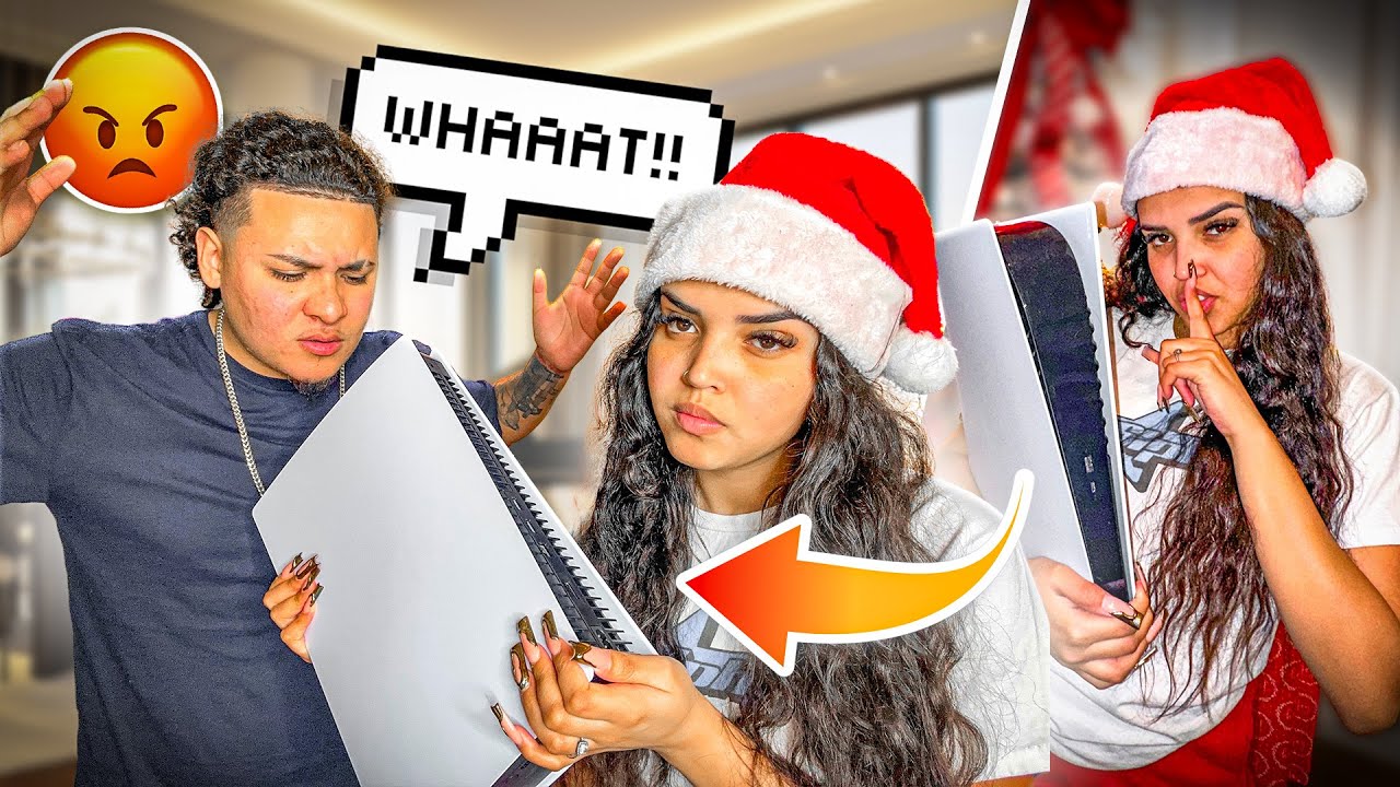 GIFTING My BOYFRIENDS *PS5* To Someone Else PRANK 😳 (HE GETS ANGRY)