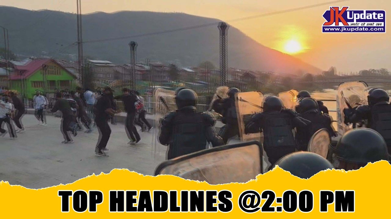 JKupdate Top Headlines @ 2 PM 16 June 2026