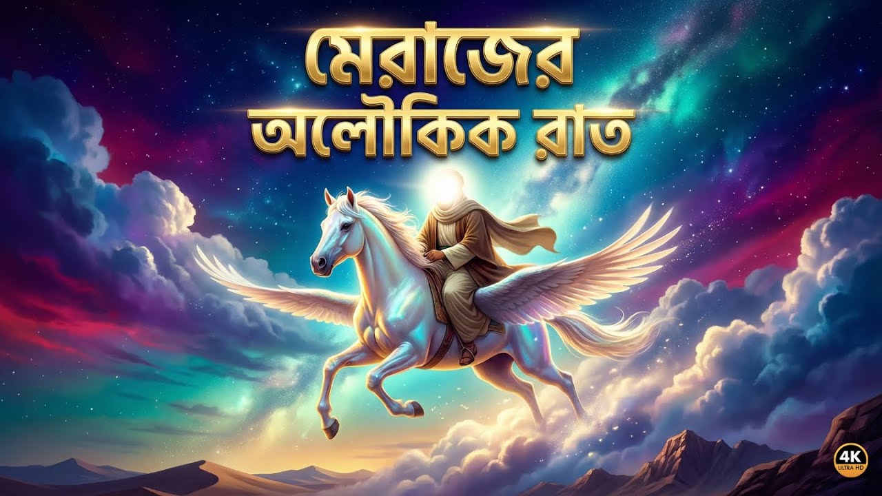 মেরাজের বিস্ময়কর ঘটনা | নবীজির মেরাজের সম্পূর্ণ কাহিনী