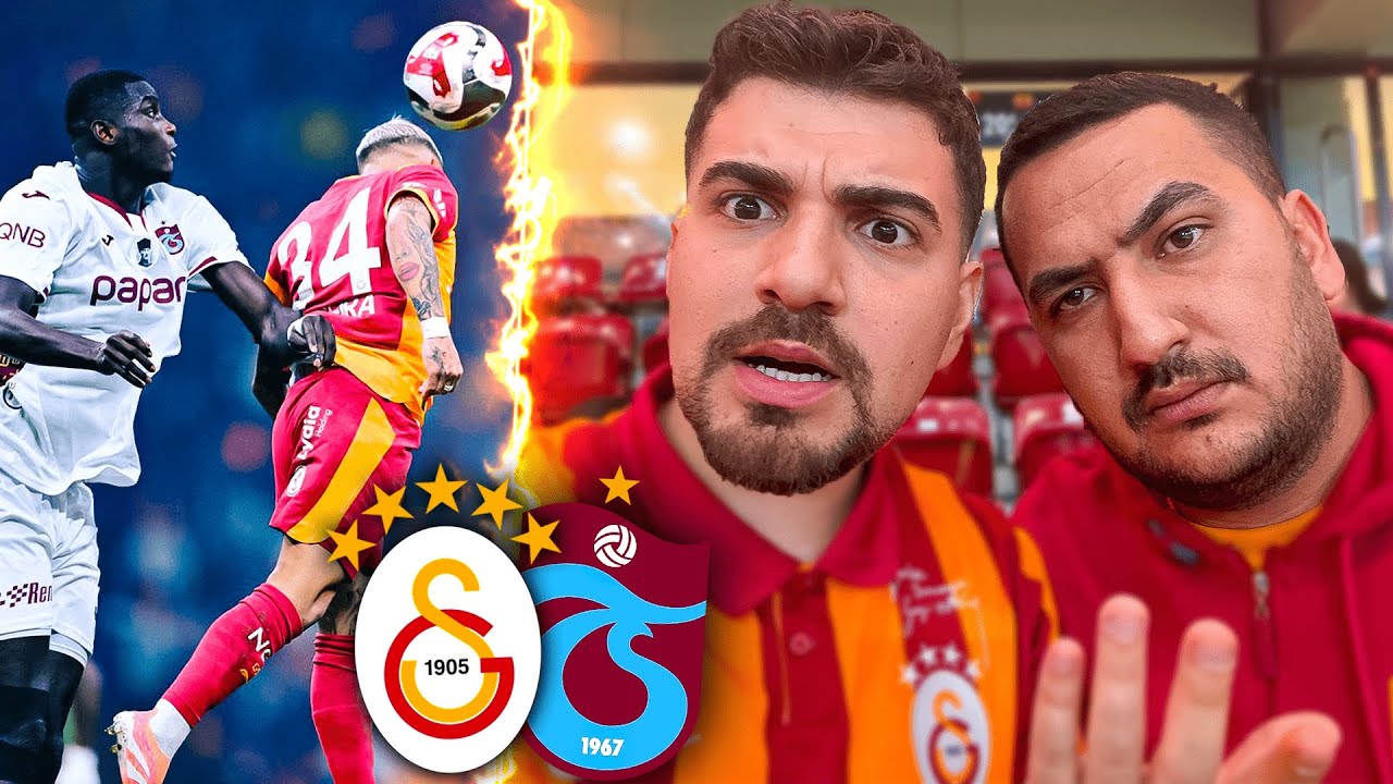 GOL GELMEDİ SAHA KARIŞTI | Galatasaray 0-0 Trabzonspor Vlog 