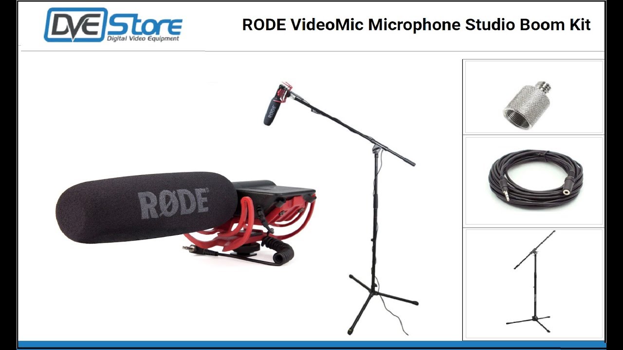 RODE VideoMic Microphone Studio Boom Kit Review