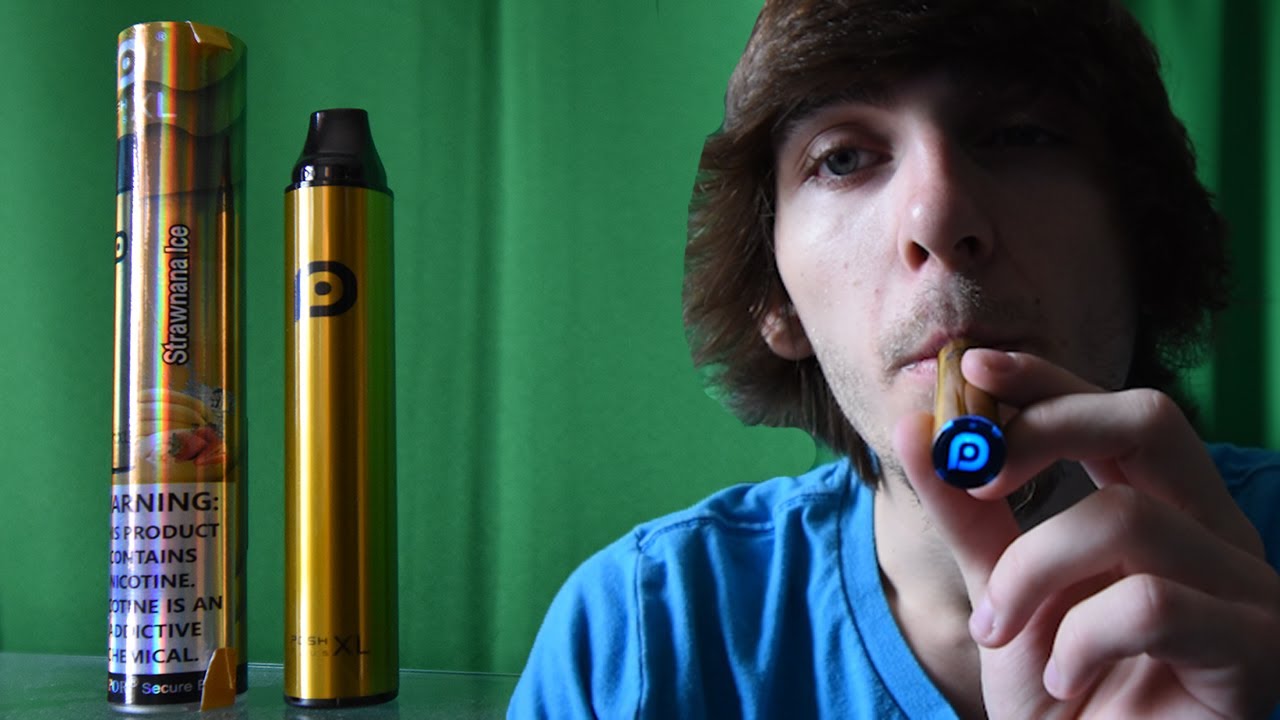 Обзор одноразового вейпа Posh Plus XL 1500 PUFF Strawnana Ice 🍓🍌🧊
