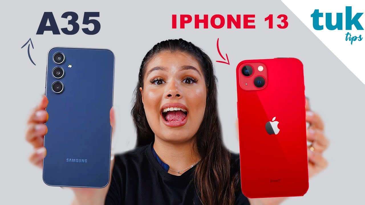Galaxy A35 5G de 1400 REAIS vs iPhone 13 de 3500 REAIS Qual é o MELHOR para comprar em 2025?