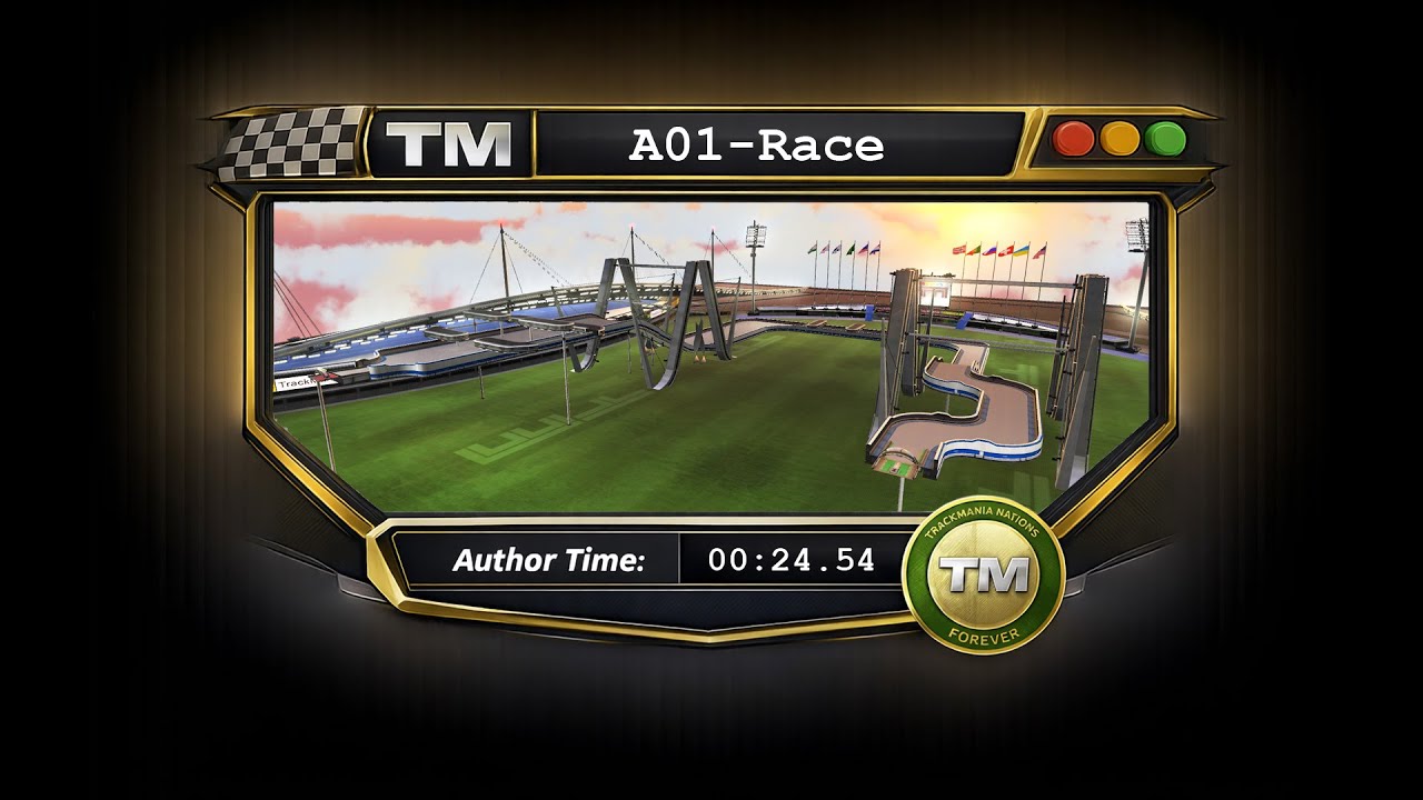 TrackMania Nations Forever - A01-Race - Legit Runs Only