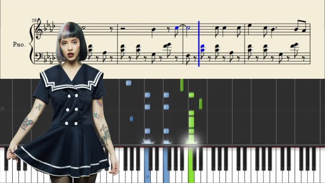 Melanie Martinez - Carousel - Piano Tutorial + Sheets