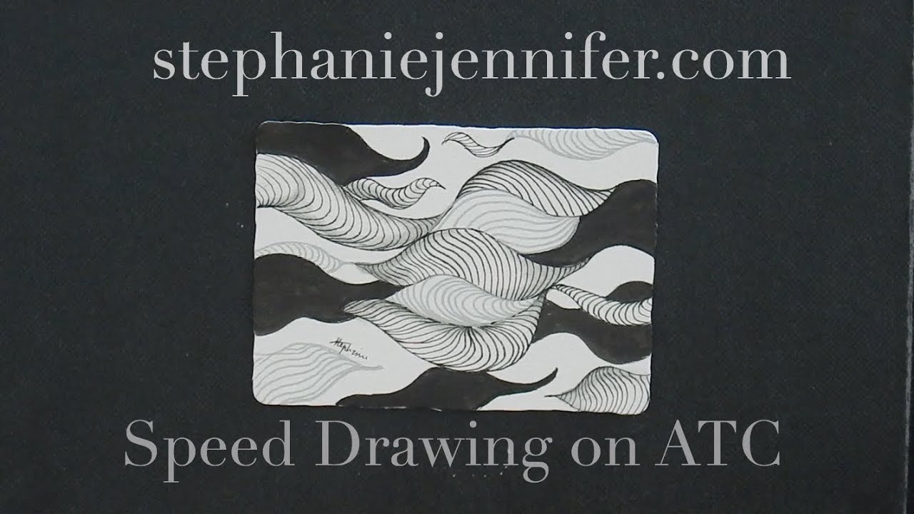 Drawing Speed Video by Stephanie Jennifer