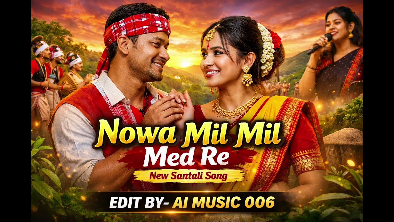 Nowa Mil Mil Med Re | New Santali Romantic Song 2026 |#santalisong #viralsong #santaliromantic 