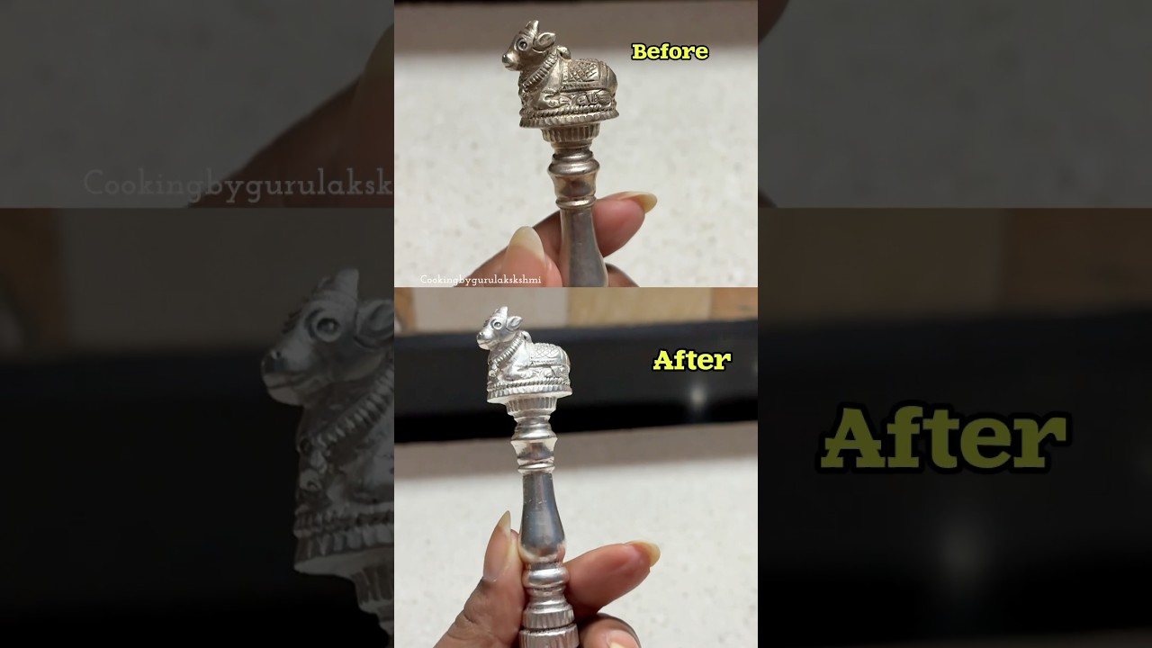 Colgate powder silver clenaing hack #silvercleaning #youtubeshorts #viralshorts #silvermaintenance