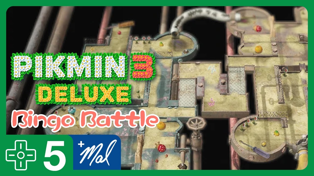 PIKMIN 3: BINGO BATTLE #5 [Stephen Vs. Mal]