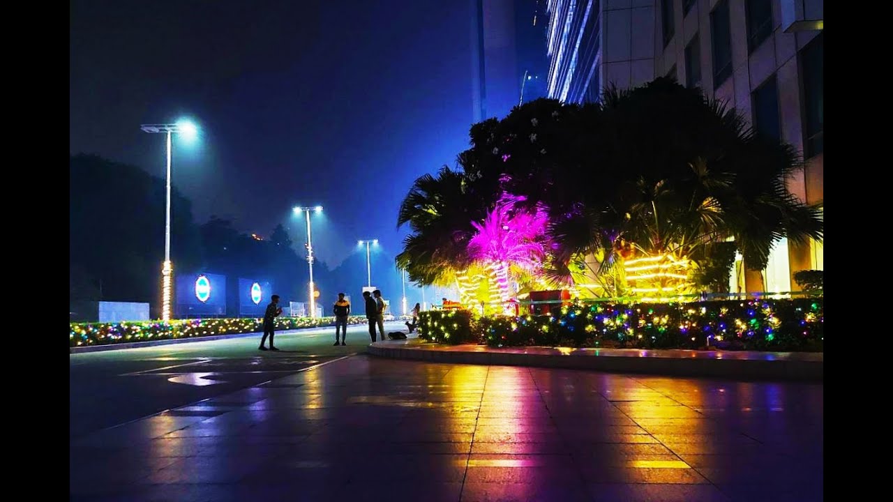 Night Walk - Diwali - Cybercity