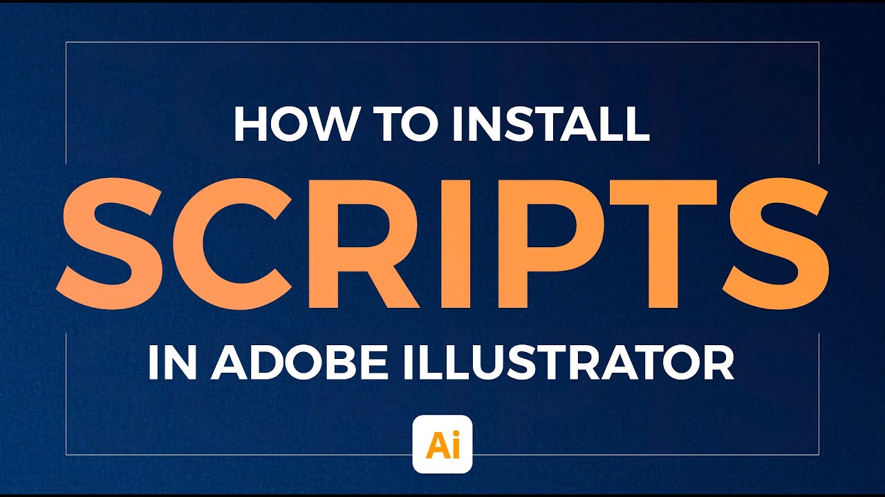 Как получить, установить и использовать скрипт в Adobe Illustrator | Файлы JSX | Скрипты в Illust...