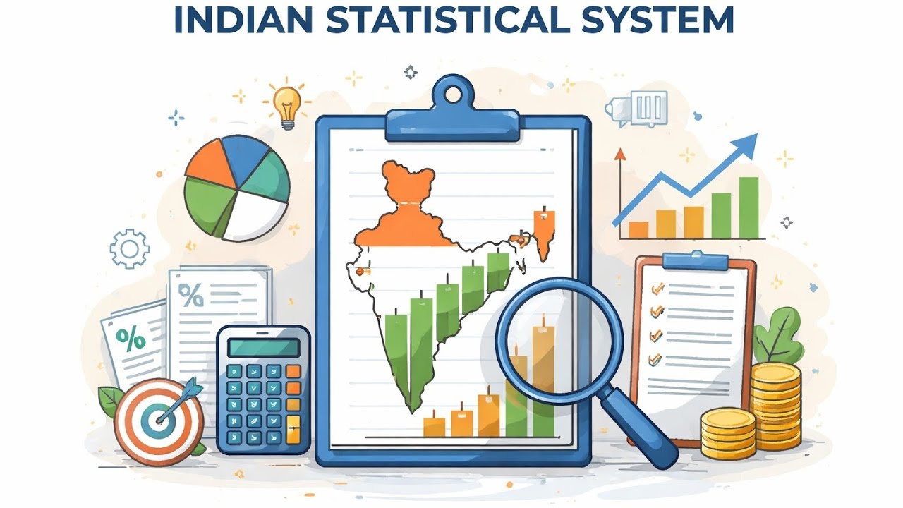 Indian Statistical System Explained in One Shot | BSc Statistics ,Economics| 
