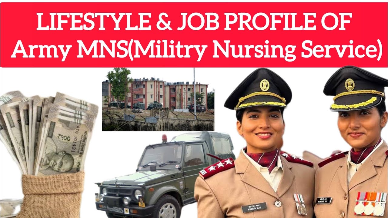 Army MNS job profile || Army military nursing service Lifestyle Duties Promotion & Facilities