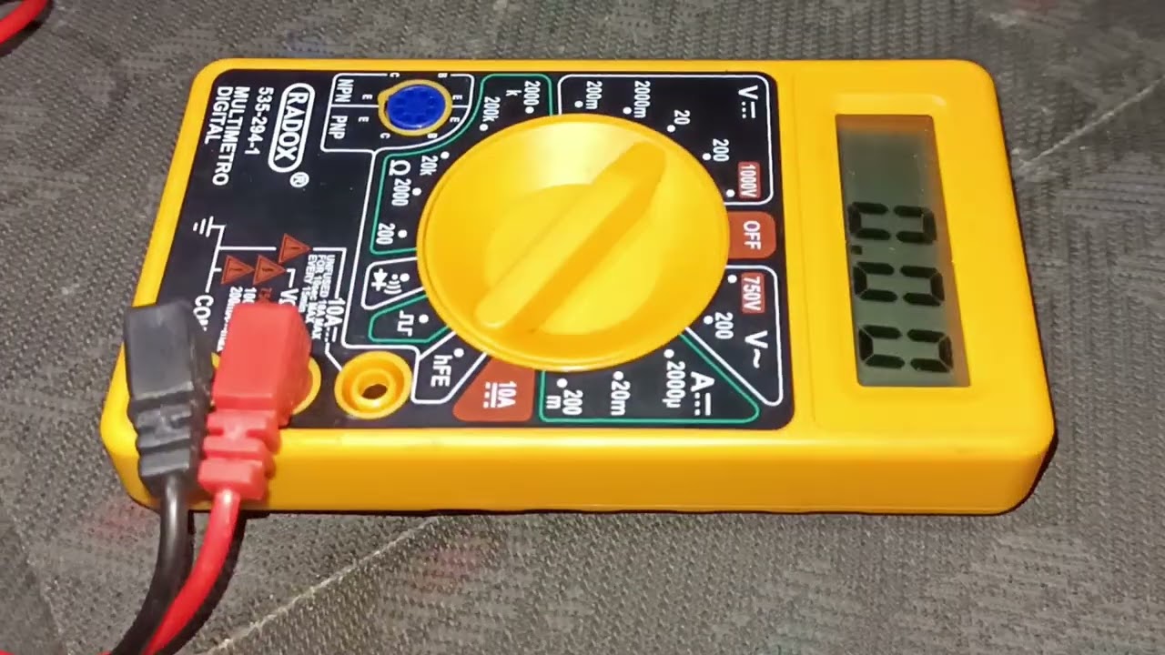 COMO PROBAR EL CONECTOR OBD2 CON MULTIMETRO