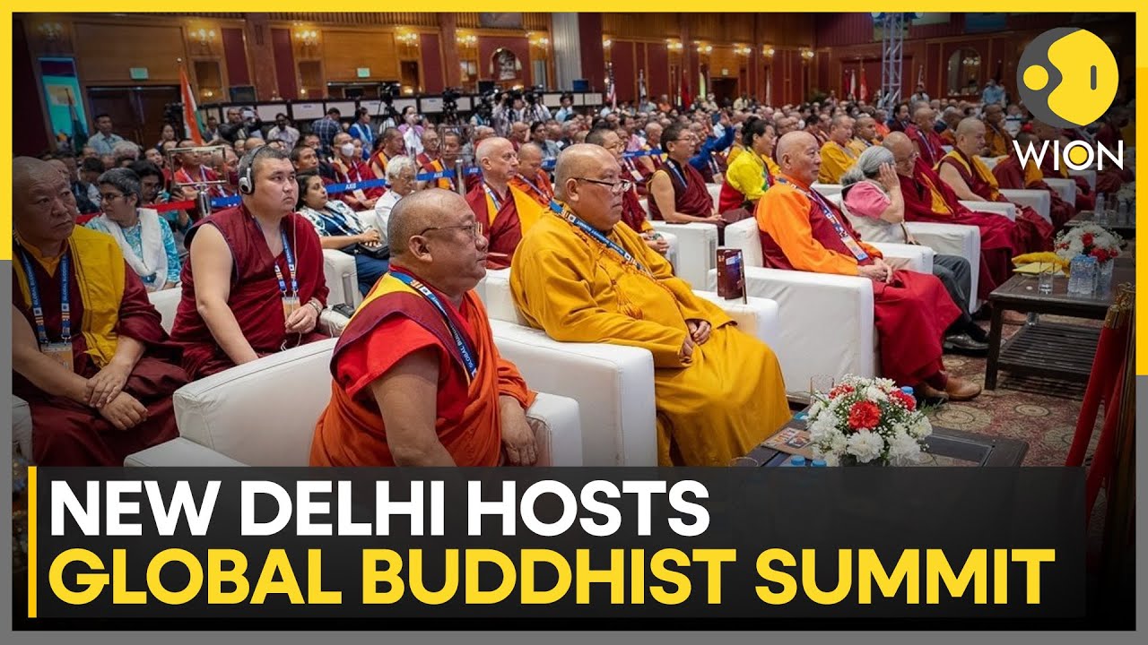 Global Buddhist Summit: World Buddhist Leaders Gather in New Delhi | WION News