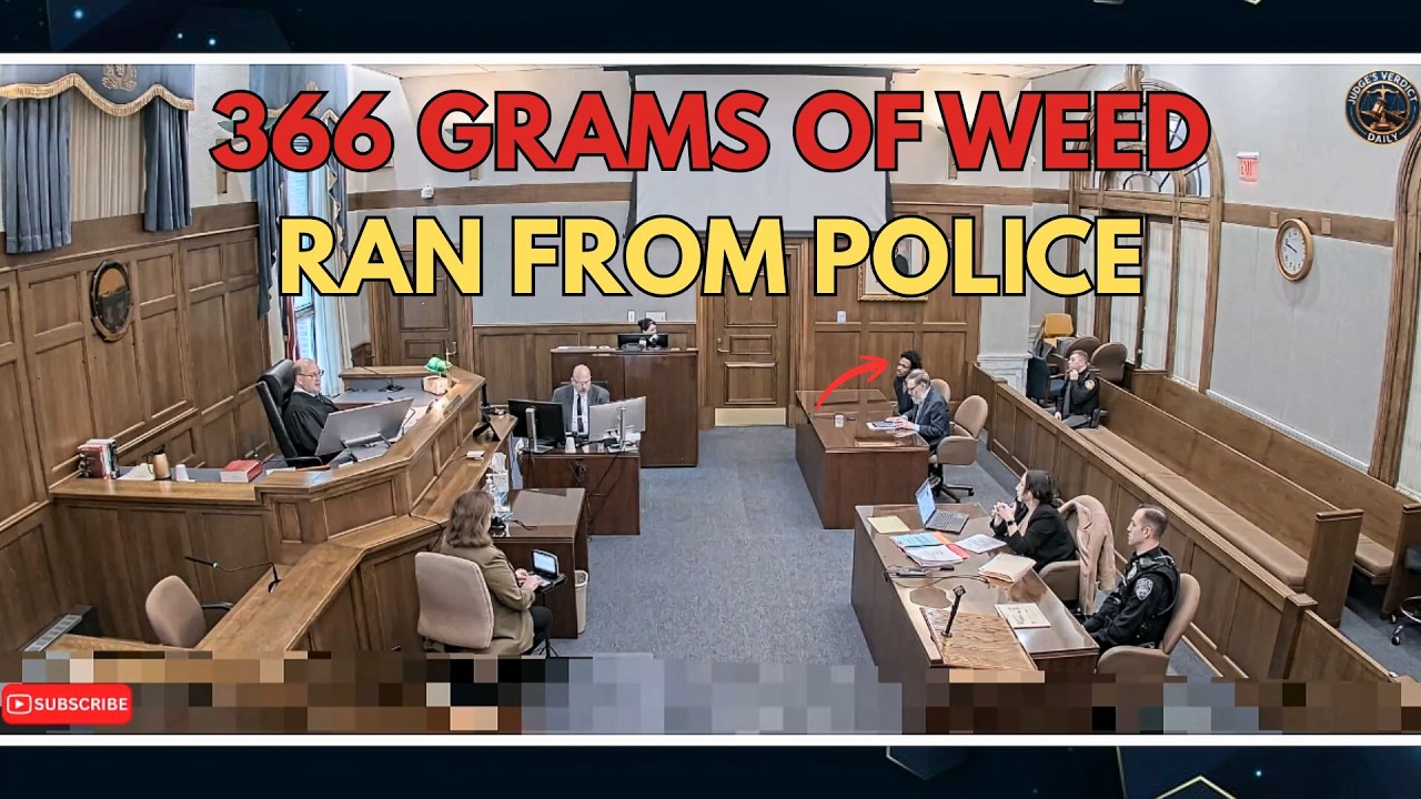 Caught with 366 Grams of Weed: Driver Refuses to Pull Over for Police