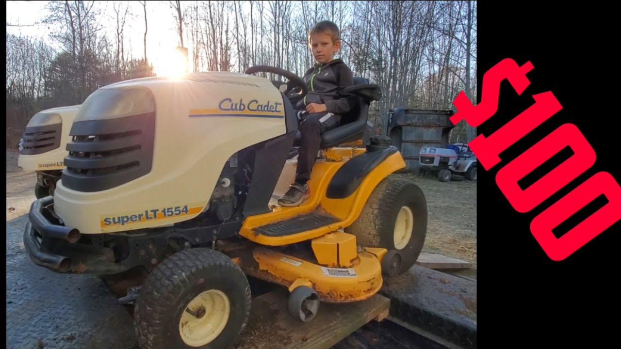 Tractor Hunting: Super Lt 1554 Cub Cadet